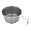 400ml Stainless Steel Camping Sierra Bowl